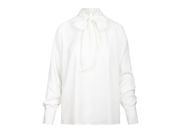 Jolanda Blouse White S Luxe loose fit blouse 
