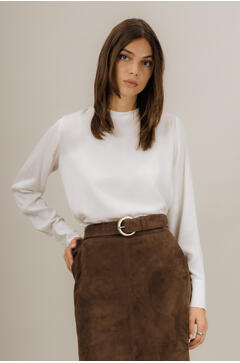 Leiden Belt Classic suede belt