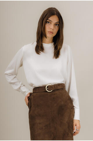Leiden Belt Classic suede belt