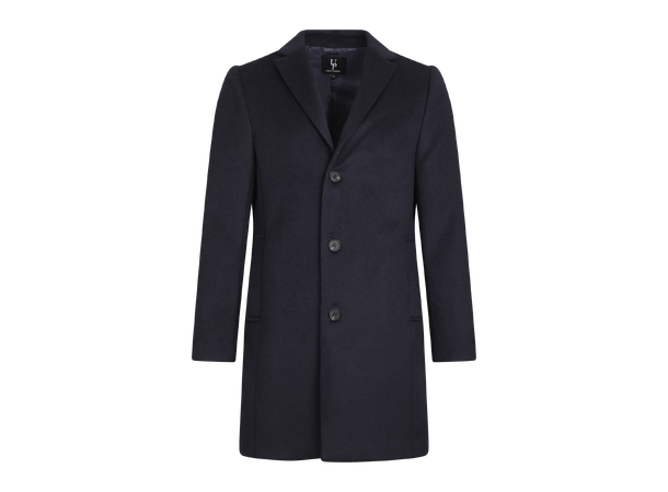 Miles Wool Coat Dark Navy L Basic wool coat 