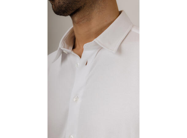 Nigel LS Shirt White L Bamboo casual shirt 