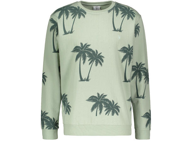 Wilder R-neck Sweatshirt Surf Spray XXL Palm Tree AOP sweat 