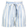 Egeria Linen Shorts Blue stripe XS Linen/cotton mix