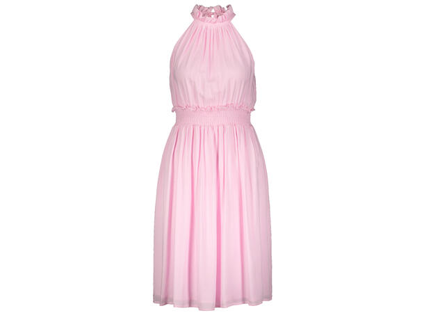 Margit Dress Lilac Snow S Halterneck viscose dress 