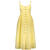 Drew Dress Popcorn Yellow XS Linen mix sundress 