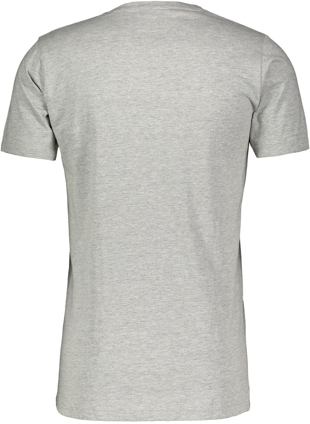 Niklas Basic Tee Light Grey Melange XL Basic cotton T-shirt - Urban ...