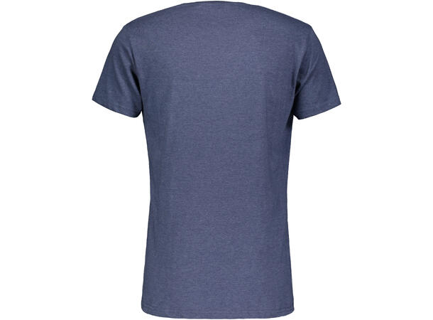 Niklas Basic Tee Mid Blue S Basic cotton T-shirt 