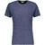 Niklas Basic Tee Mid Blue M Basic cotton T-shirt 