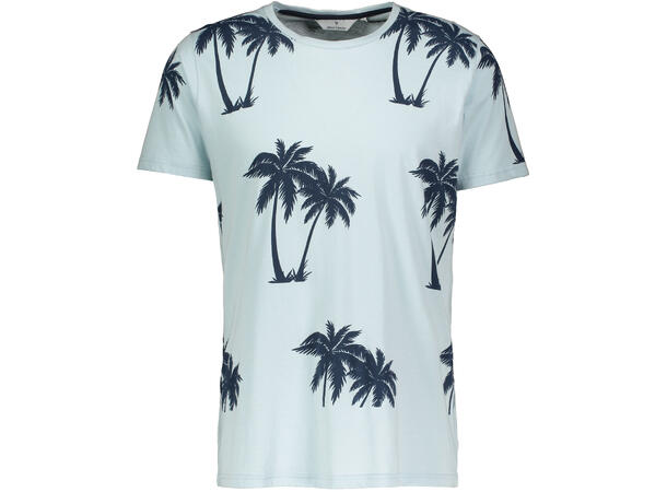Robin SS Tee Palm tree AOP cotton T-shirt 