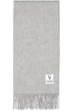 Bea Scarf - Light Grey One Size Wool scarf