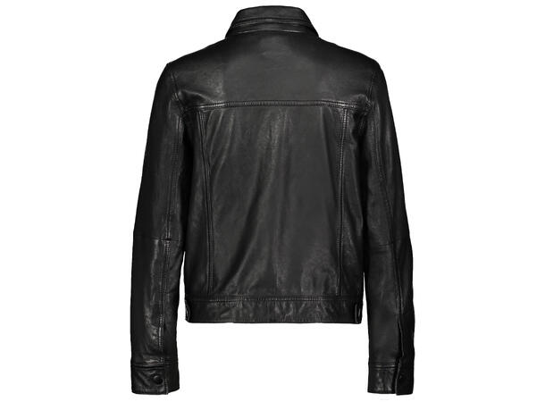 Simone Leather Jacket Black S Jeans style leather jacket 