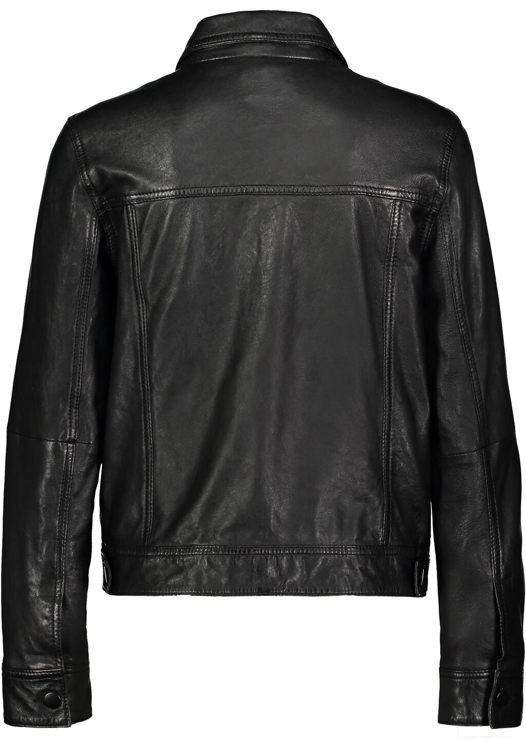 Simone Leather Jacket Black S Jeans style leather jacket - Urban ...