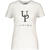 UP Ladies Logo Tee White/Black M 
