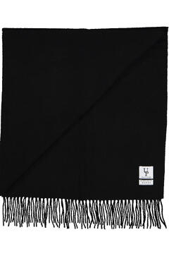 Bea Scarf -Black One Size Wool scarf
