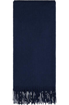 Bea Scarf - Navy One Size Wool scarf