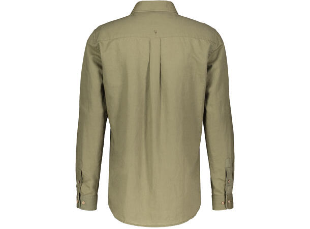 Jeriko Shirt Deep Lichen S Armyshirt Linen Mix 