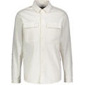 Remy Overshirt White Print S Denim Overshirt