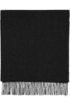 Bea Scarf Dark Grey Melange One Size Wool scarf