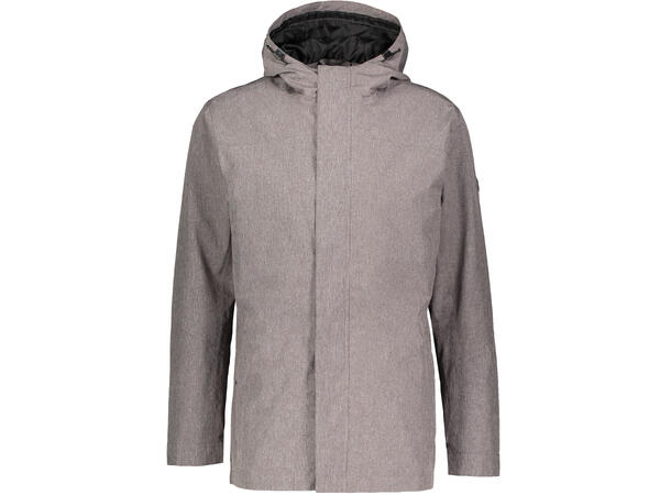Manuel Jacket Grey Melange M Waterproof lightweight technical jacket 