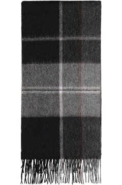 Bea Scarf- Black Check One Size Wool scarf