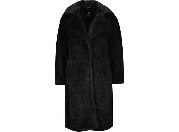 Anneli Coat Black M Fake fur coat 