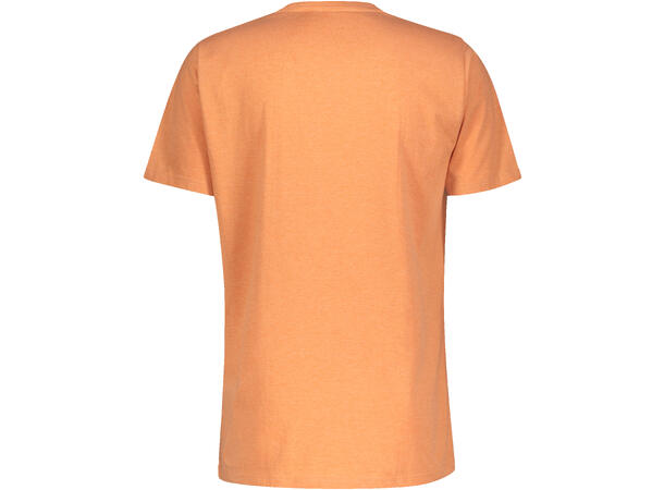 Niklas Basic Tee Burnt Orange Melange S Basic cotton T-shirt 