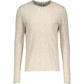 Gavin Sweater Silver Sand S Basic silk/hemp mix