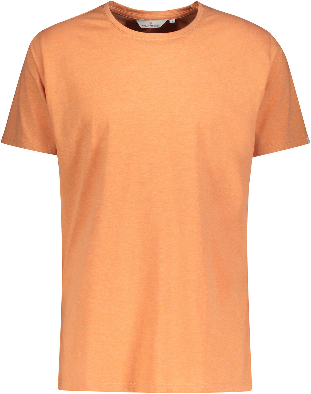 Niklas Basic Tee Burnt Orange Melange M Basic cotton T-shirt - Urban ...