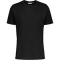 Niklas Basic Tee Solid Black M Basic cotton T-shirt