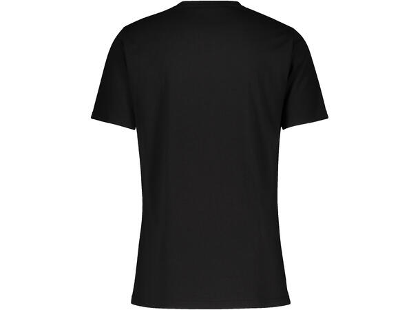 Niklas Basic Tee Solid Black M Basic cotton T-shirt 