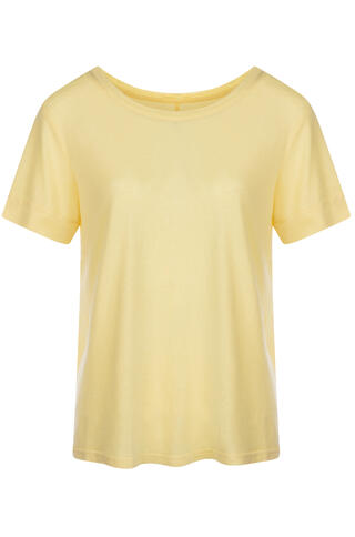 Millie Tee Linen r-neck tee