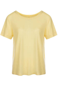 Millie Tee Linen r-neck tee