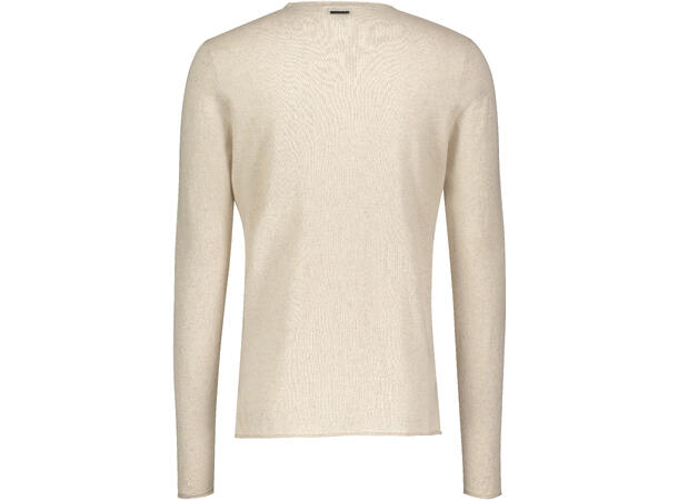 Gavin Sweater Silver Sand XL Basic silk/hemp mix 