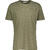 Niklas Basic Tee Deep Lichen Melange M Basic cotton T-shirt 
