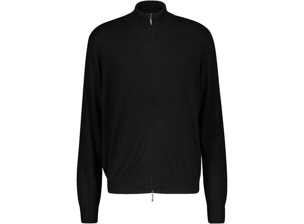 Tommy Cardigan black XXL Merino blend cardigan 