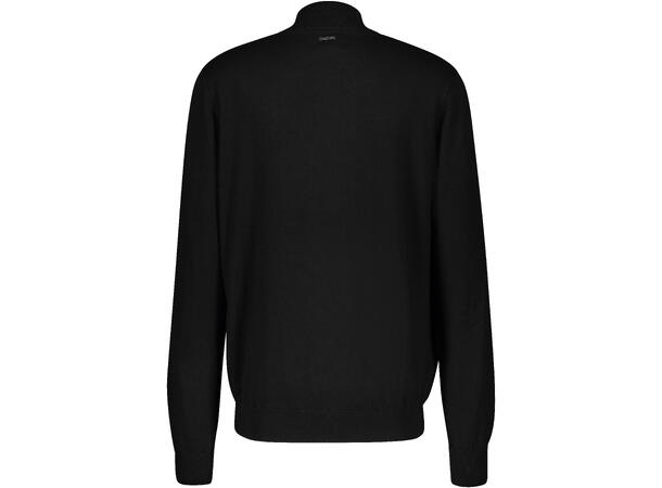 Tommy Cardigan black XXL Merino blend cardigan 