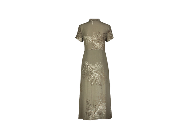 Limor Dress Deep Lichen AOP XS SS shirt dress 