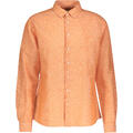 Roald Shirt Burnt Orange XL Melange linen shirt