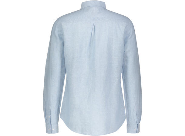 Roald Shirt Light blue melange XXL Melange linen shirt 