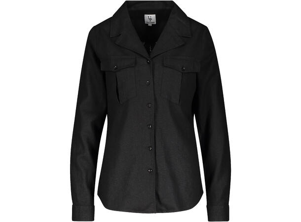 Kit Shirt Black XS Safari LS linen shirt 